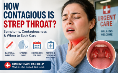 How Contagious Is Strep Throat? Symptoms, & When to Seek Care