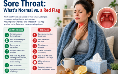Sore Throat: What’s Normal vs. a Red Flag