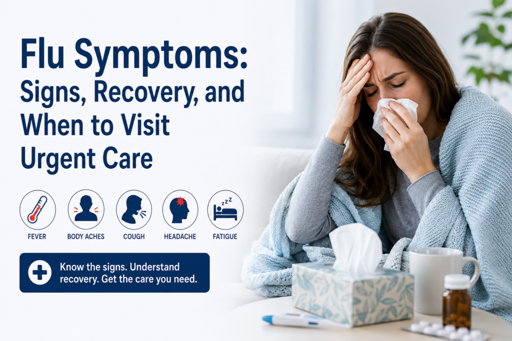 Flu Symptoms: Signs, Recovery, and When to Visit Urgent Care ...